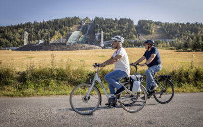 De 5 beste sykkelturene rundt Lillehammer