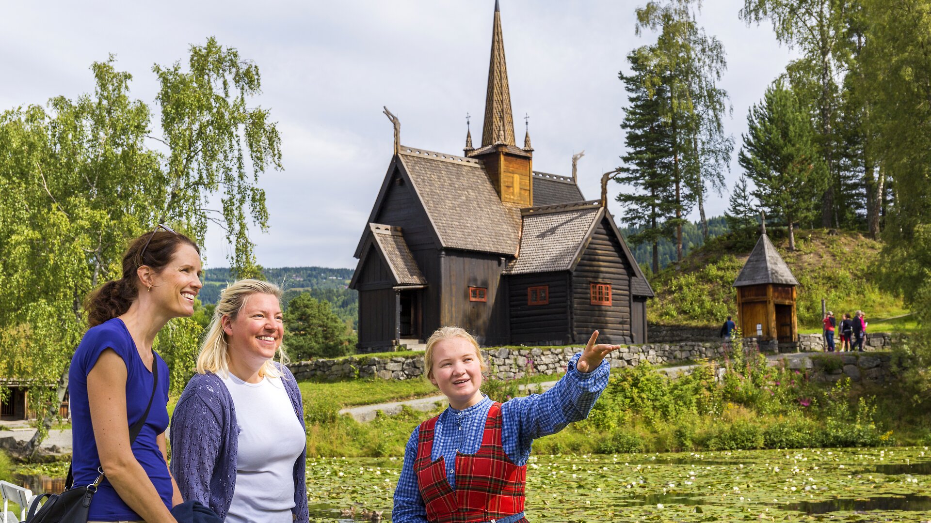Garmo Stavkirke på Maihaugen_Didrik Stenersen
